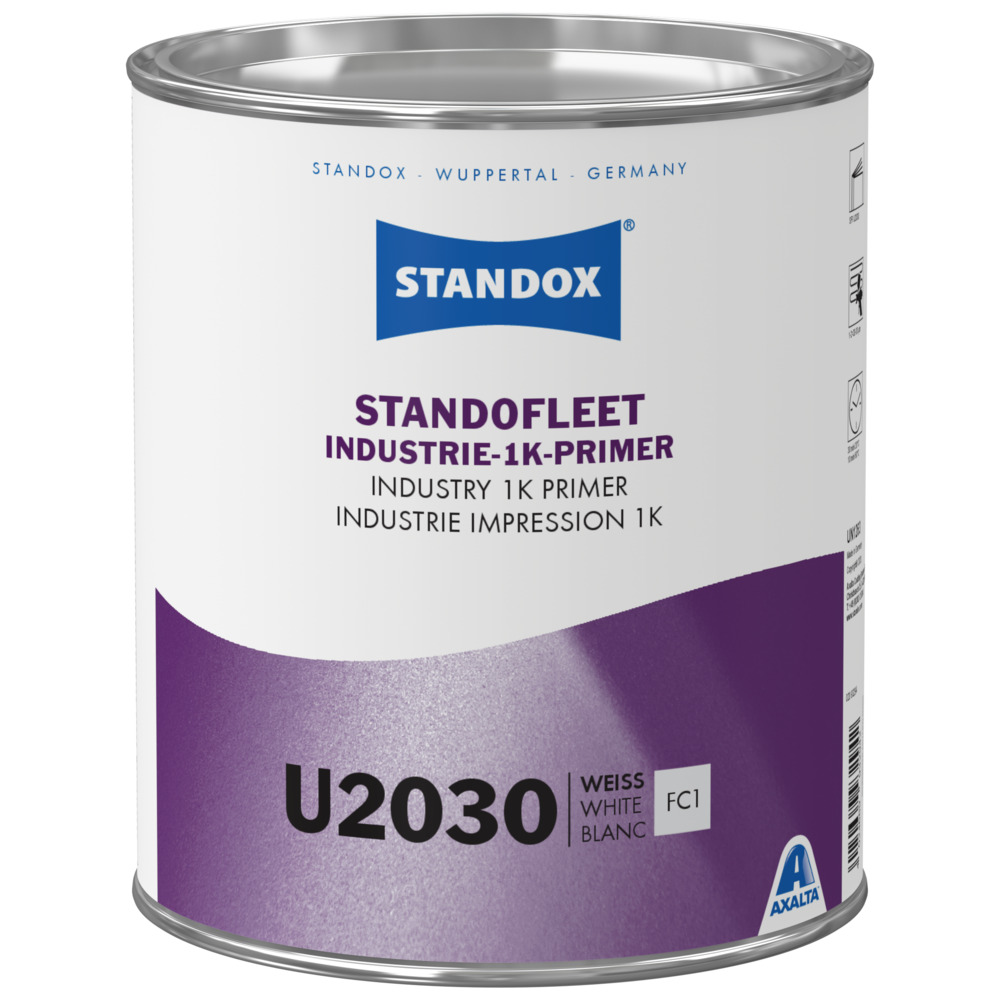 STANDOX PLASTIC PRIMER SILVER U3060 1LT